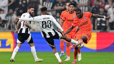 Beşiktaş, UEFA Avrupa Ligi'nin ikinci haftasında ağırladığı Almanya temsilcisi Eintracht