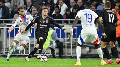 Beşiktaş, UEFA Avrupa Ligi'nin 3. haftasında konuk olduğu Fransa temsilcisi