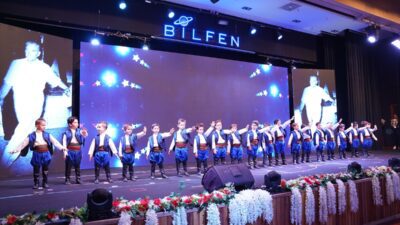 İSTANBUL (AA) – Bilfen Anaokulları öğrencileri, Cumhuriyet'in ikinci yüz yılının