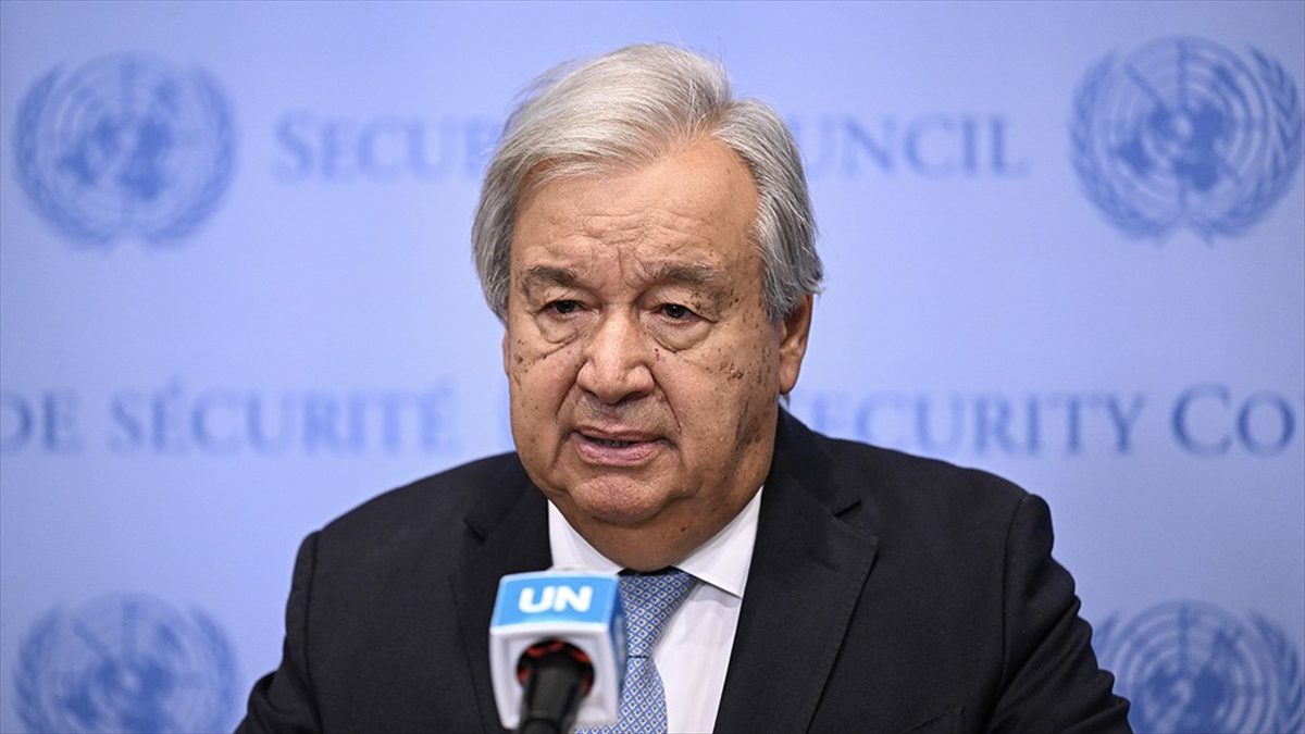 NEW YORK (AA) – Guterres, BM’de gazetecilere, Gazze ve bölgedeki
