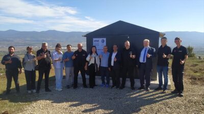 Çin Halk Cumhuriyeti tarafından temin edilen manyetometre cihazı Musluklar köyüne