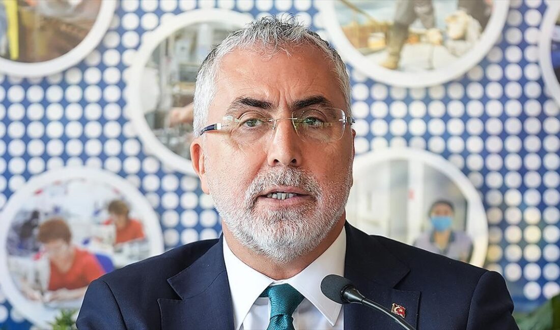 ANKARA (AA) – Çalışma ve Sosyal Güvenlik Bakanı Vedat Işıkhan,