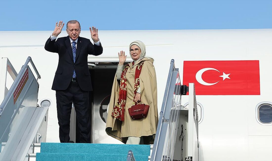 ANKARA (AA) – Cumhurbaşkanı Recep Tayyip Erdoğan’ı, Esenboğa Havalimanı’ndan Cumhurbaşkanı