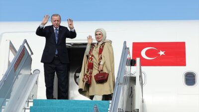 ANKARA (AA) – Cumhurbaşkanı Recep Tayyip Erdoğan’ı, Esenboğa Havalimanı’ndan Cumhurbaşkanı
