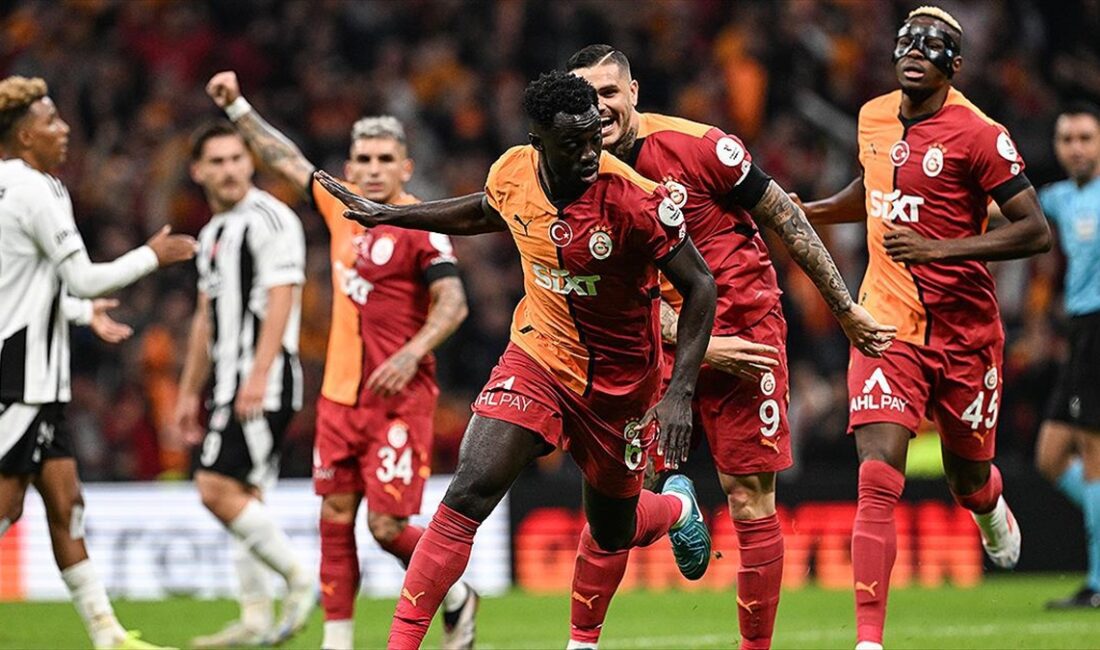 Galatasaray, Trendyol Süper Lig'in 10. haftasındaki derbide konuk ettiği Beşiktaş'ı