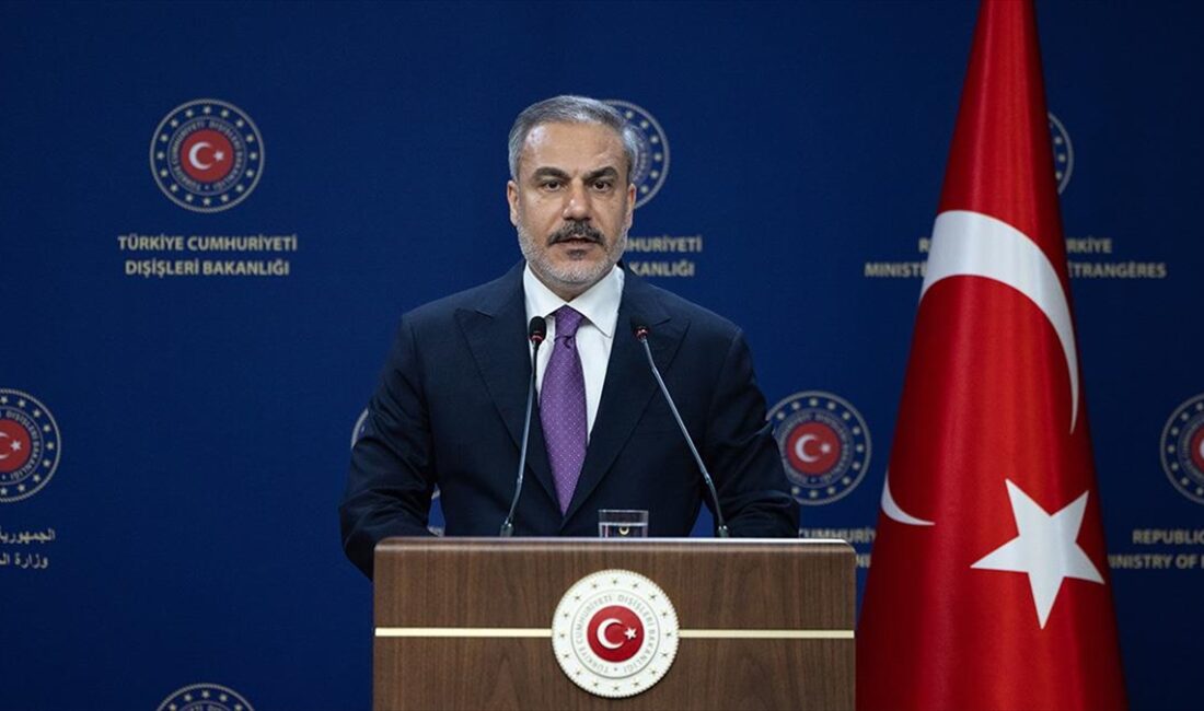 Dışişleri Bakanı Hakan Fidan, "Bugün İsrail, uluslararası barış ve güvenliğe