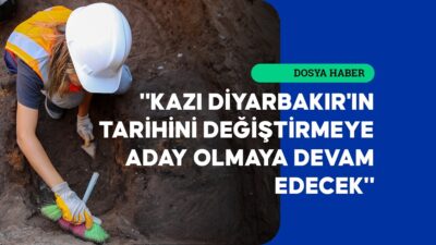 "Diyarbakır'ın kalbi" olarak nitelendirilen Amida Höyük'teki kazı çalışmalarında, arkeolojik alandaki