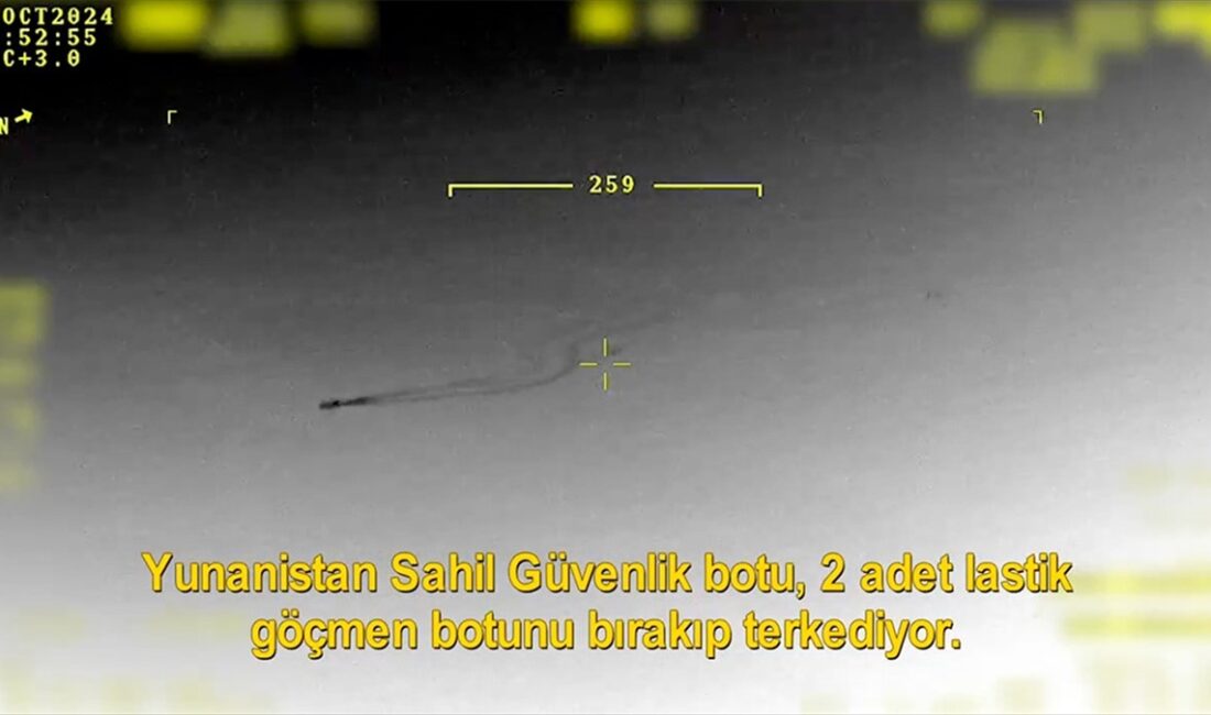 Milli Savunma Bakanlığı, Rodos Adası'nın kuzeyinde Yunanistan'a ait sahil güvenlik