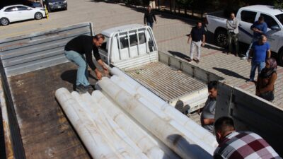 ANTALYA (AA) – Antalya'nın Elmalı ilçesinde geçen aylarda fırtına nedeniyle