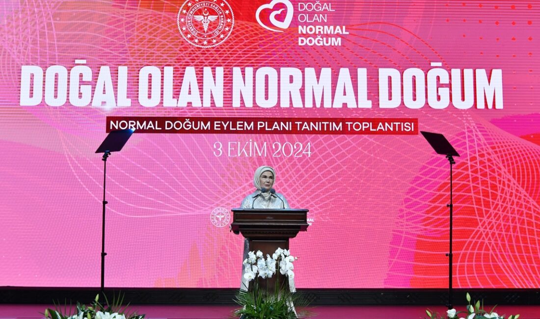 Emine Erdoğan, "Dünya Sağlık Örgütünün yüzde 15 olarak açıkladığı makul