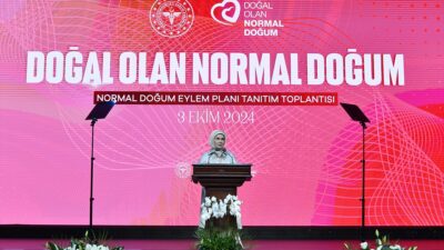 Emine Erdoğan, "Dünya Sağlık Örgütünün yüzde 15 olarak açıkladığı makul