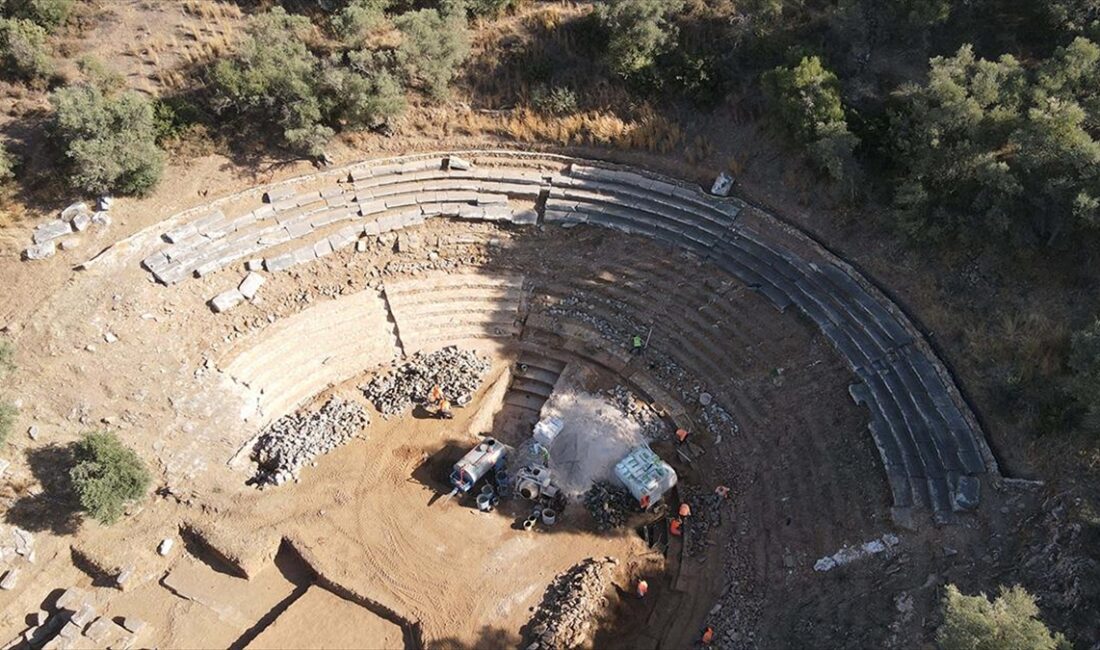 Muğla'nın Milas ilçesinde, Zeus Lepsynos Tapınağı'nın da bulunduğu Euromos Antik