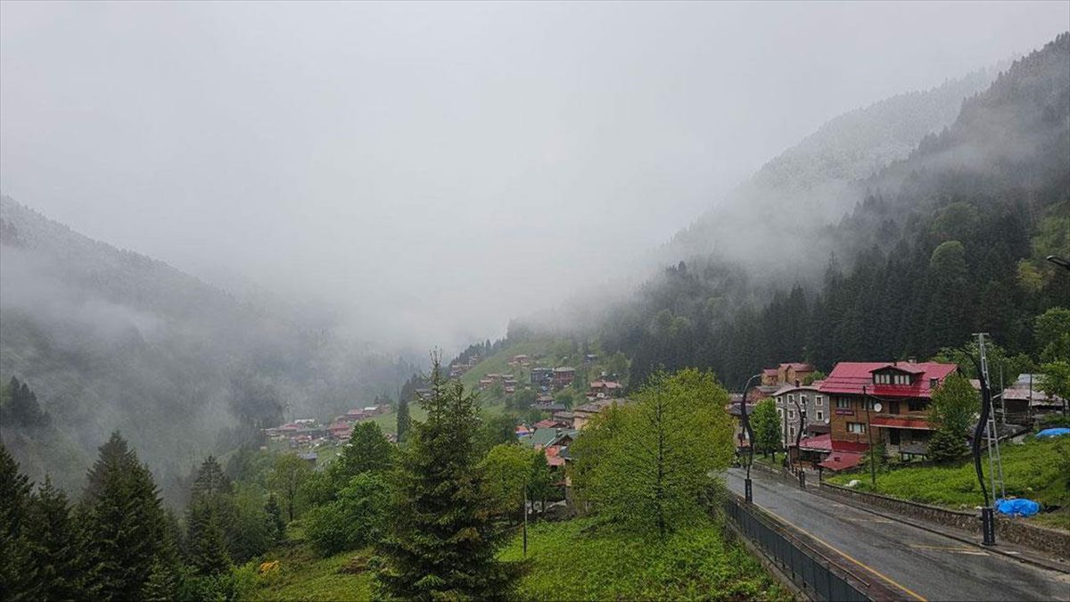 Geçen ay en fazla yağış metrekareye 141,6 kilogramla Rize'de, en