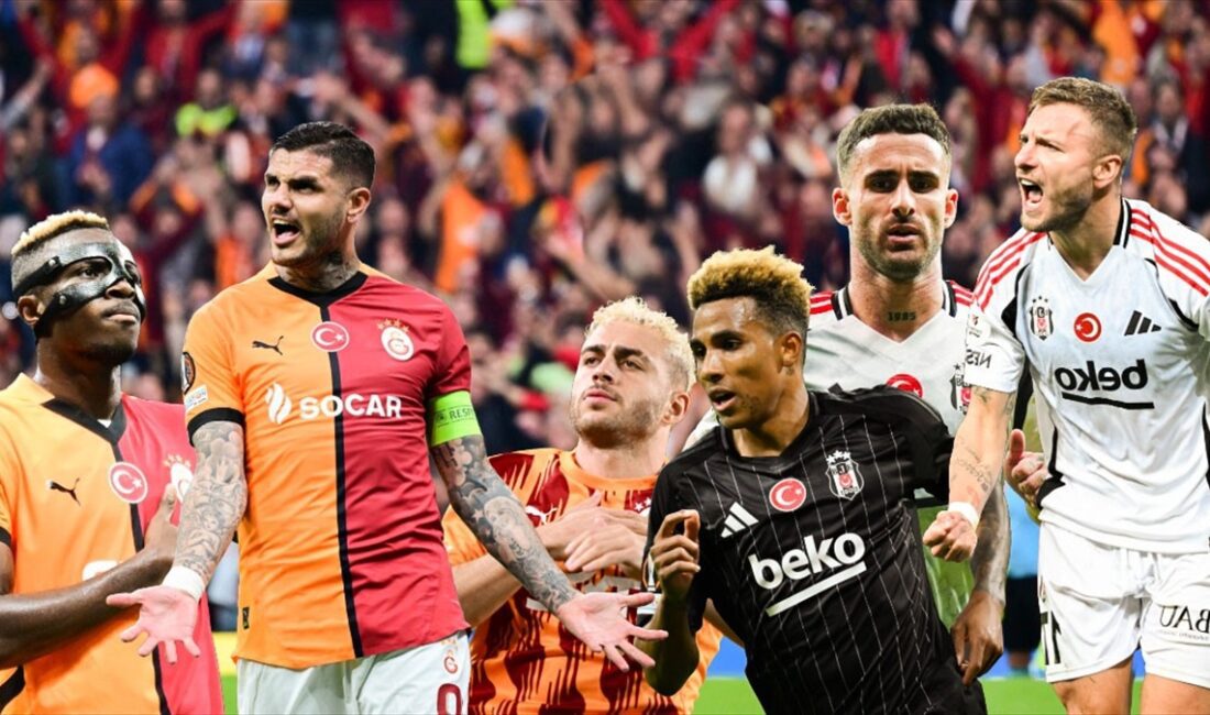 Trendyol Süper Lig'in 10. haftasında Galatasaray ve Beşiktaş arasında 28
