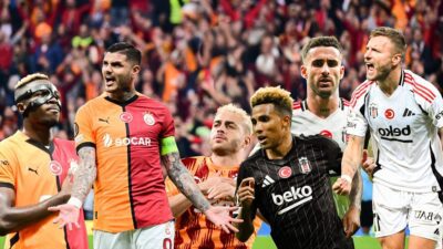 Trendyol Süper Lig'in 10. haftasında Galatasaray ve Beşiktaş arasında 28