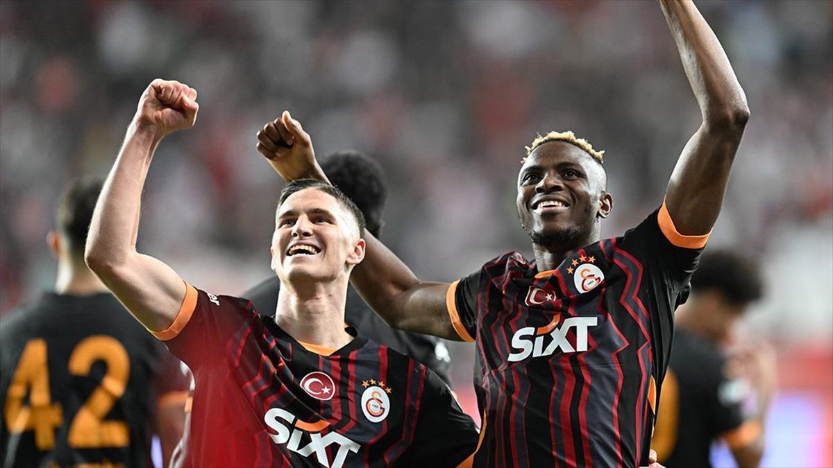 Galatasaray, Onvo Antalyaspor karşılaşmasını 3-0 kazanarak Süper Lig tarihindeki 13