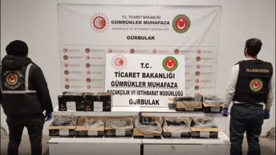 Ticaret Bakanlığı Gümrük Muhafaza ekipleri, uyuşturucu tacirlerine üç ayrı operasyonda