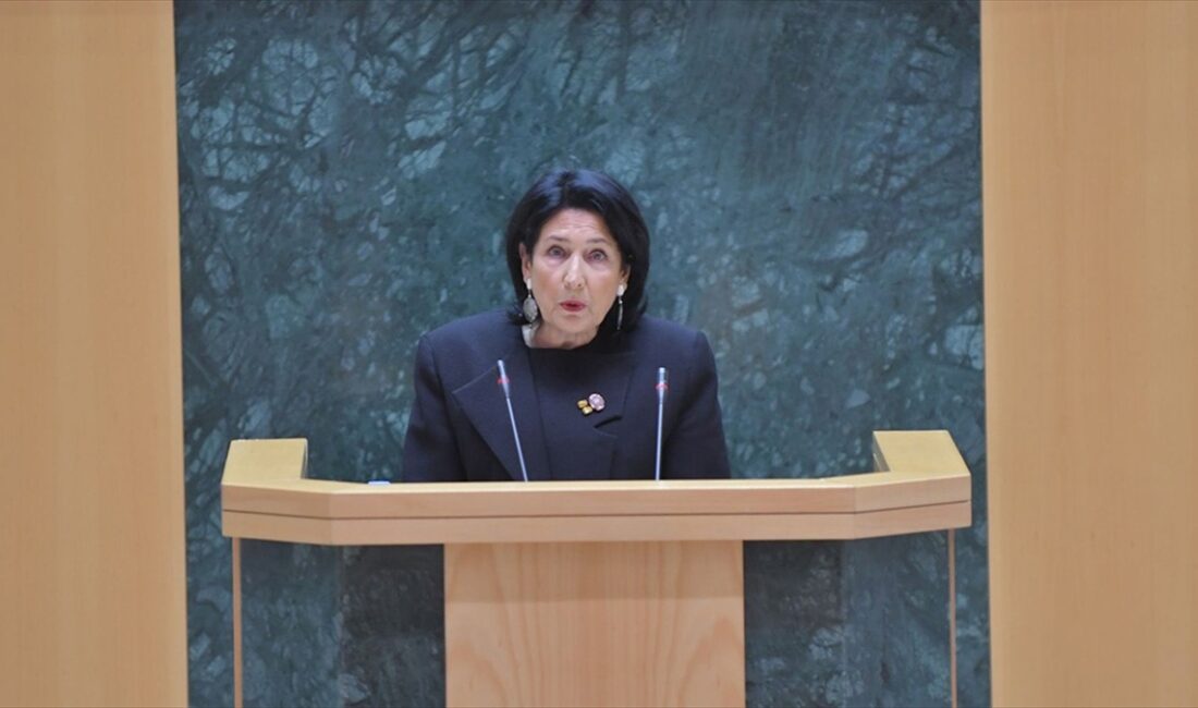 Gürcistan Cumhurbaşkanı Salome Zurabişvili, dün düzenlenen parlamento seçimine "Rus operasyonu"