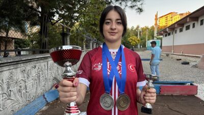Gençler Avrupa Bocce (Raffa) Şampiyonası'nda tek kadınlarda ikinci, altın nokta