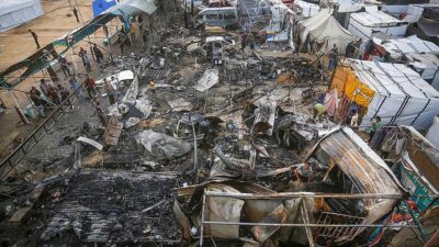 İsrail ordusunun Gazze Şeridi'ne düzenlediği saldırılarda son 10 günde 487