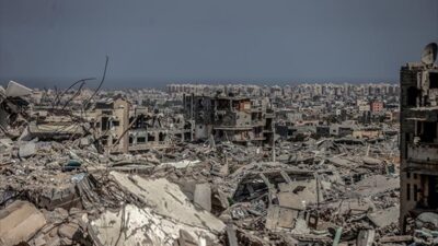 İsrail'in sabah saatlerinden bu yana Gazze Şeridi'nin çeşitli bölgelerine düzenlediği