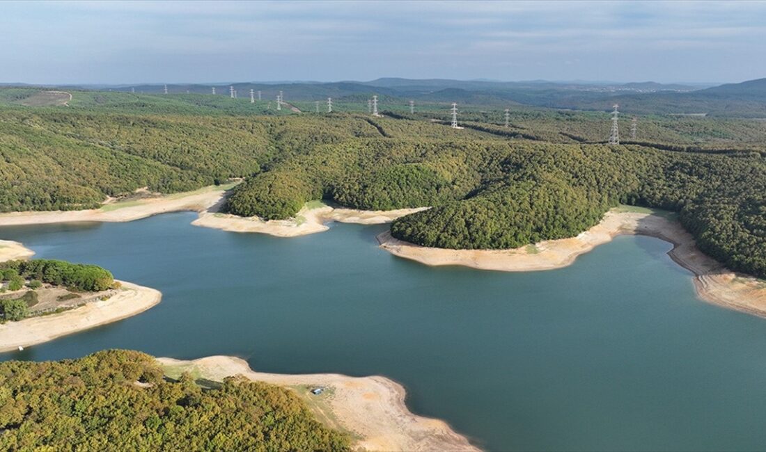 İstanbul'a su sağlayan barajların doluluk oranı ortalama yüzde 36,48'e kadar