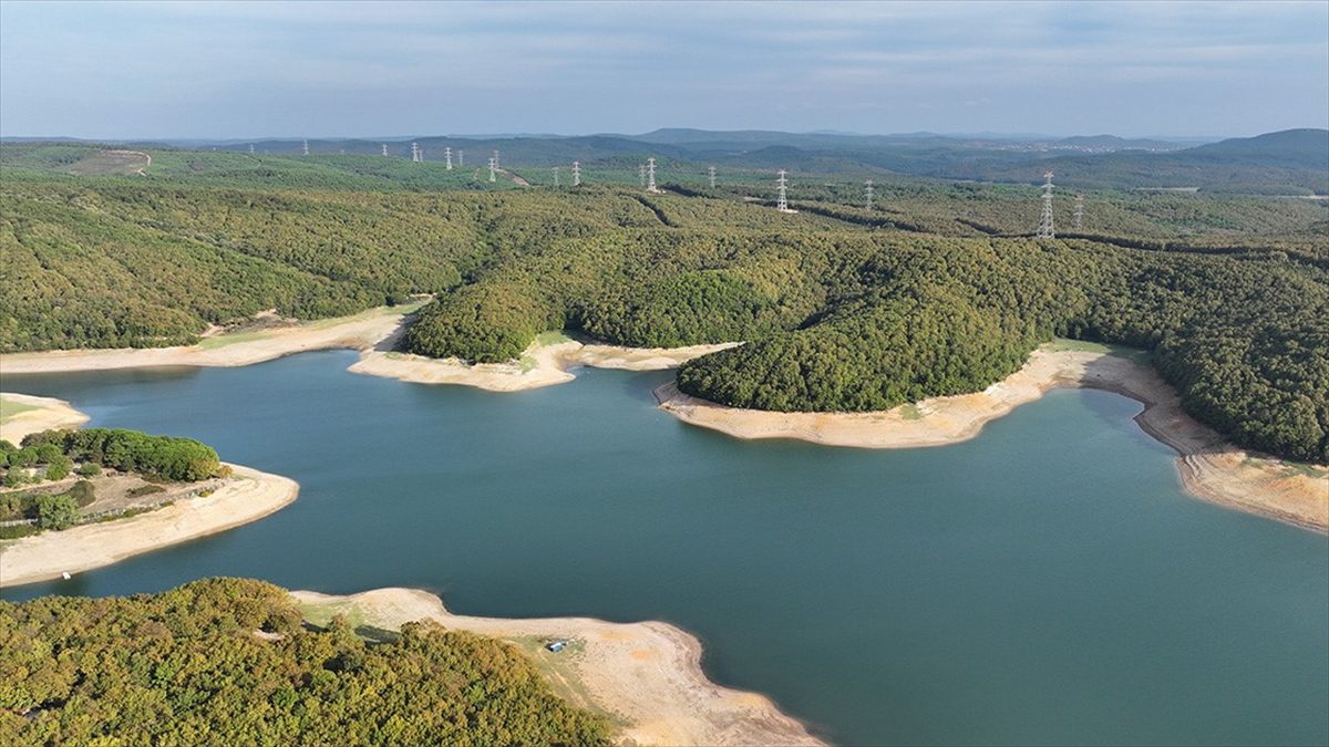 İstanbul'a su sağlayan barajların doluluk oranı ortalama yüzde 36,48'e kadar