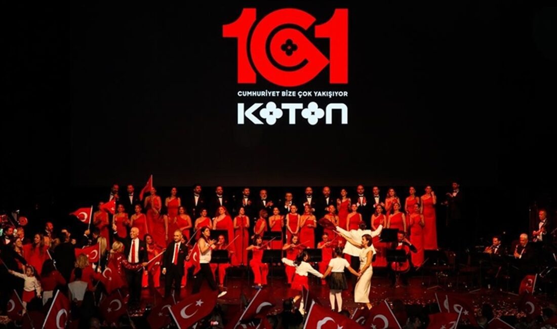 Koton, Cumhuriyet'in 101. yılını, Koton Cumhuriyet Korosu ve sanatçı Candan