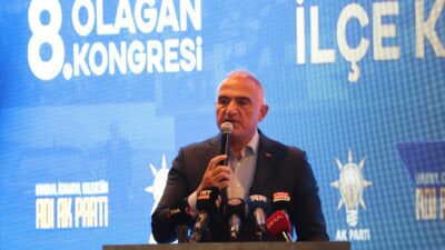 ANTALYA (AA) – Kültür ve Turizm Bakanı Mehmet Nuri Ersoy,