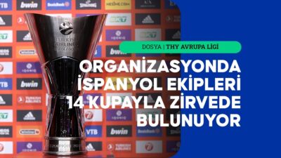 Basketbol THY Avrupa Ligi tarihinde en fazla şampiyonluğu İspanya ve