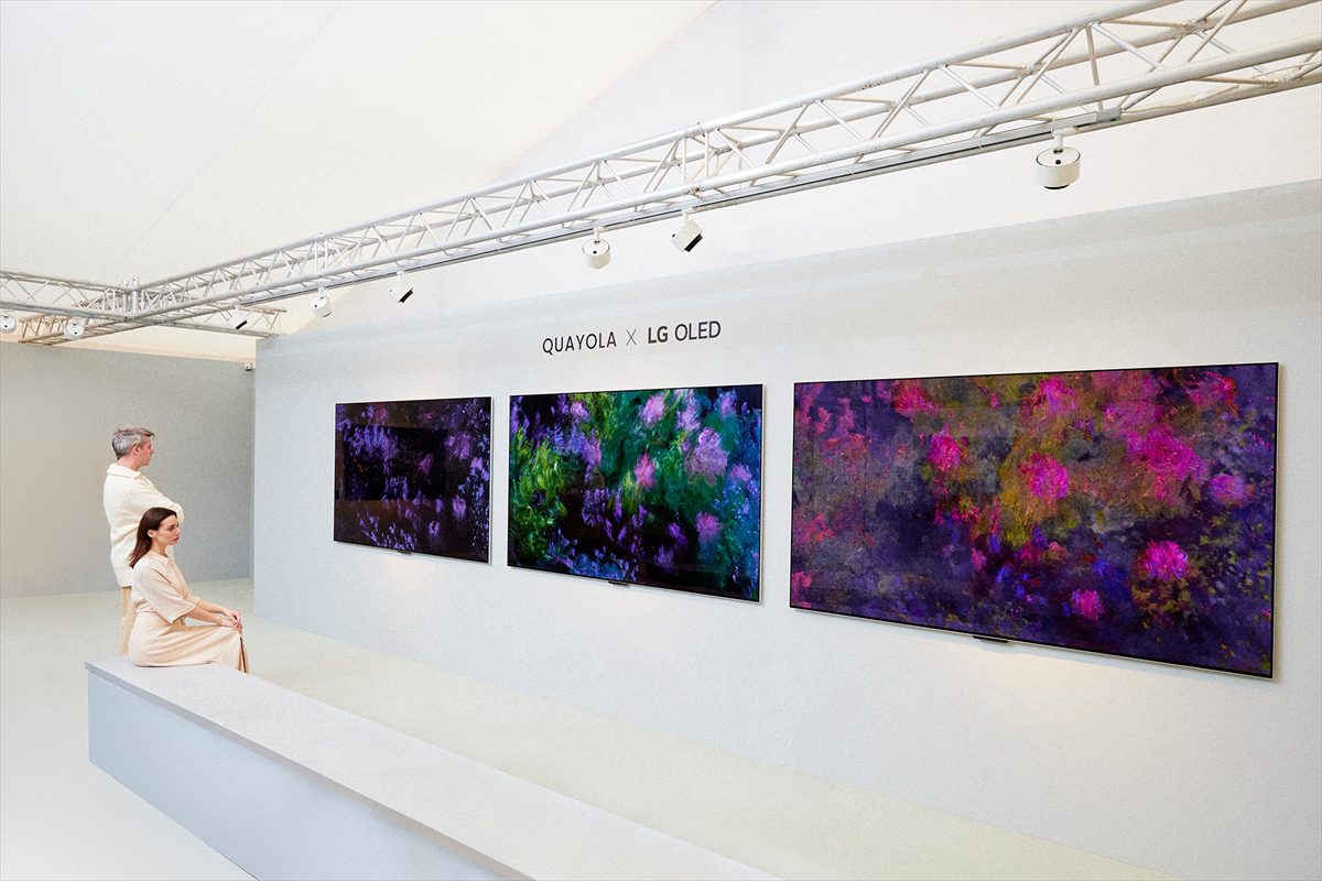 İSTANBUL (AA) – LG OLED, görsel sanatçı Quayola'nın Fransız Empresyonizmi'ne
