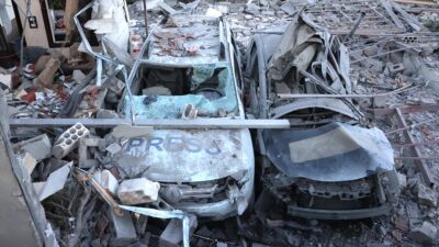 L&Uuml;BNAN (AA) – İsrail’in d&uuml;n sabah L&uuml;bnan’ın başkenti Beyrut’un g&uuml;neyindeki