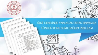 Milli Eğitim Bakanlığınca (MEB), ülke genelinde bu yıl yapılacak ilk
