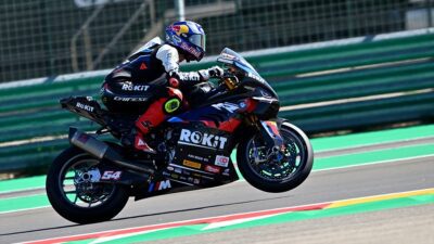 Milli motosikletçi Toprak Razgatlıoğlu'nun dünya şampiyonluğunu ilan etme olasılığının bulunduğu