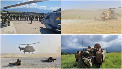 Milli Savunma Bakanlığı (MSB), amfibi deniz piyadelerinin "Helikopter ve Tank