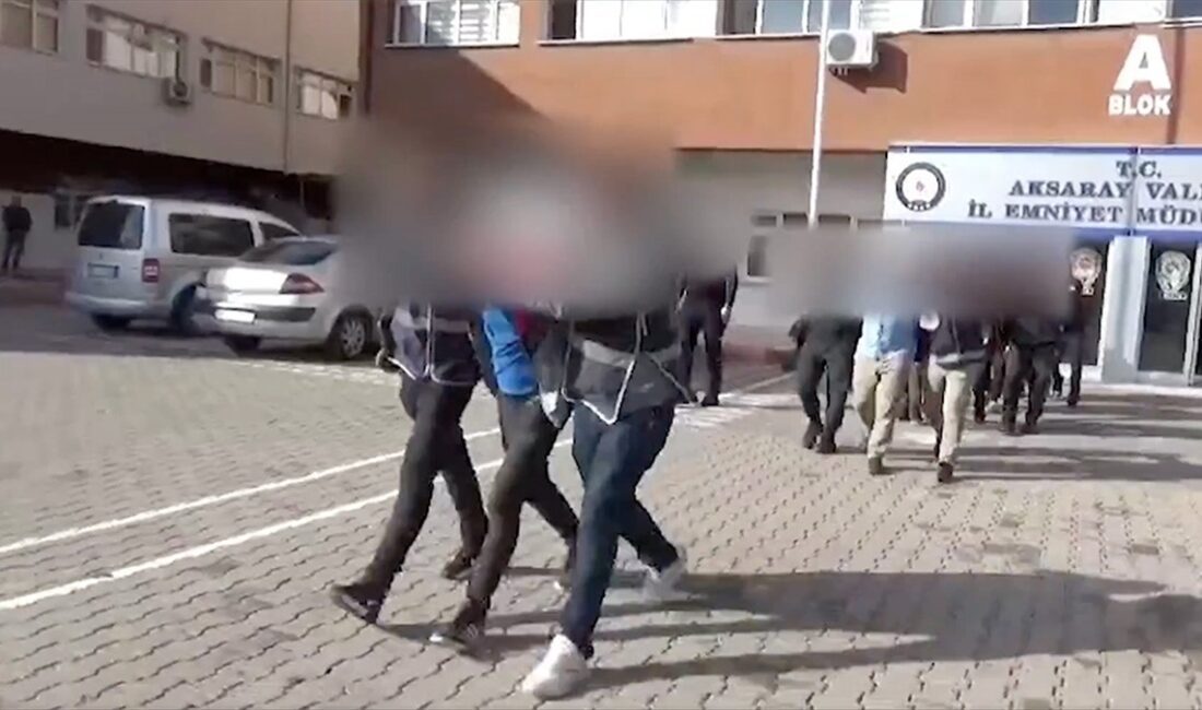 57 ilde düzenlenen operasyonlarda 644 şüpheli yakalandı.