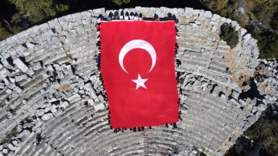 ANTALYA (AA) – Kepez İlçe Milli Eğitim Müdürlüğünce, Cumhuriyetin 101.