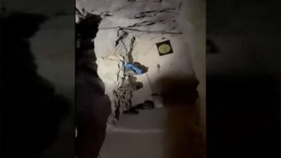 ANKARA (AA) – Pençe-Kilit Operasyonu bölgesinde teröristlere ait mağarada yaşam