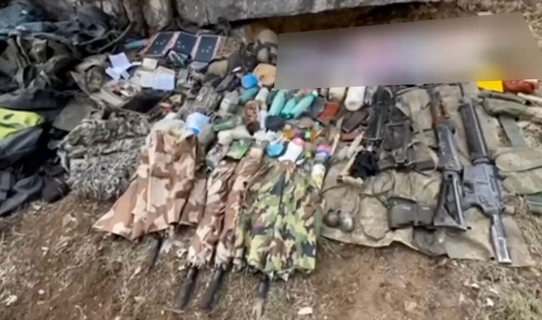 Milli Savunma Bakanlığı (MSB), Irak'ın kuzeyindeki Pençe Yıldırım Operasyonu bölgesinde