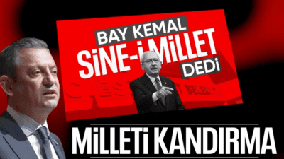 Esenyurt Belediyesi önünde yaptığı mitingde konuşan CHP Genel Başkanı Özgür