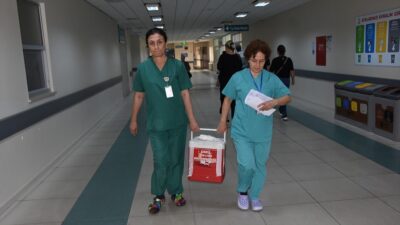 Samsun'da tedavi gördüğü hastanede beyin ölümü gerçekleşen 43 yaşındaki kadın