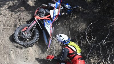 - Orman etabını Güney Afrikalı motosikletçi Wade Young zirvede tamamlarken,