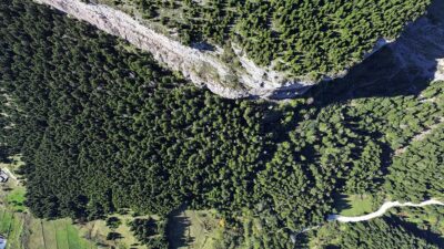 Trabzon'un Düzköy ilçesindeki Şahinkaya, sonbaharda doğaseverlerin rotasında ilk sıralarda yer