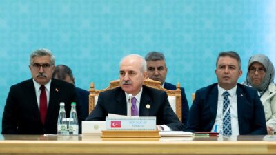 TBMM Başkanı Numan Kurtulmuş, , "Dünyanın gözü önünde Filistin halkı