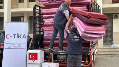 Türk İşbirliği ve Koordinasyon Ajansı Başkanlığı (TİKA), İsrail saldırıları altındaki