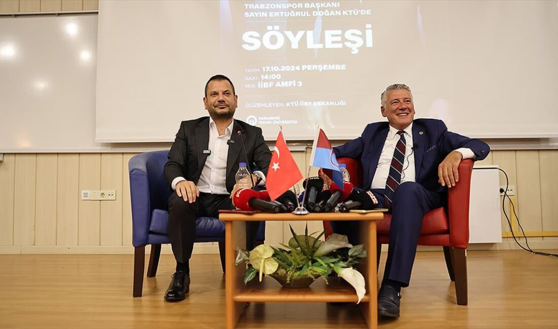 Trabzonspor Kulübü Başkanı Ertuğrul Doğan, "Bizim ilk etapta ekonomik problemleri
