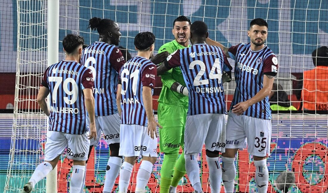 Trendyol Süper Lig'de haftayı 1-0'lık RAMS Başakşehir galibiyetiyle kapatan Trabzonspor,