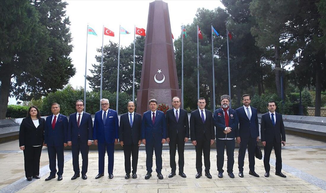 BAKÜ (AA) – Adalet Bakanı Yılmaz Tunç, temaslarda bulunmak için