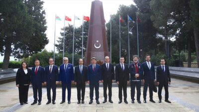 BAK&Uuml; (AA) – Adalet Bakanı Yılmaz Tun&ccedil;, temaslarda bulunmak i&ccedil;in