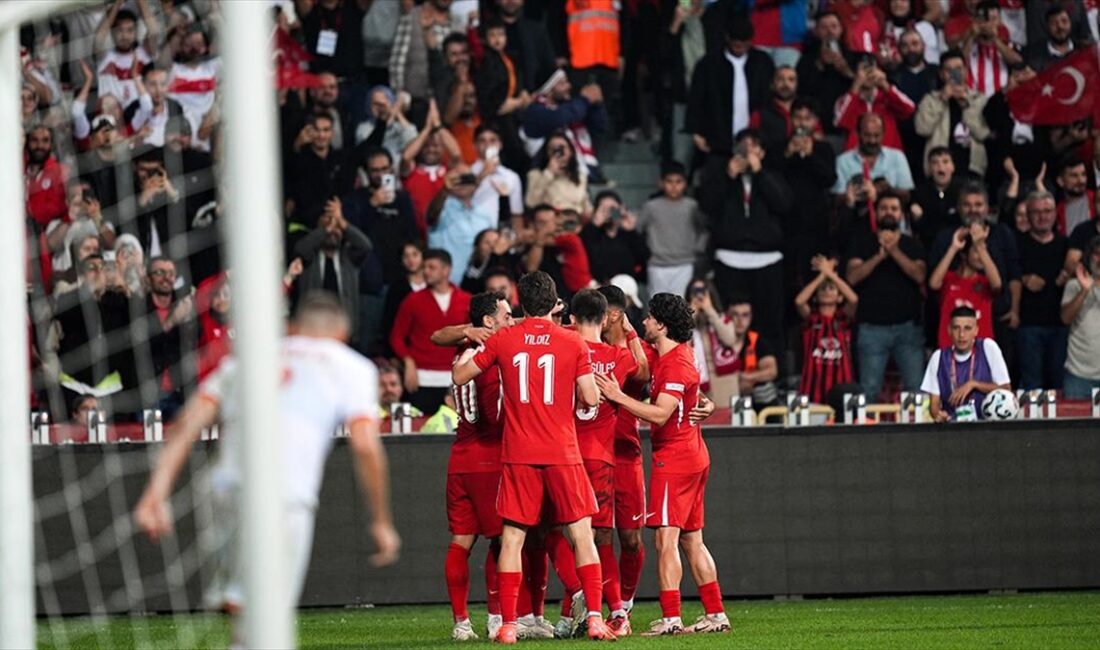 Türkiye, UEFA Uluslar B Ligi 4. Grup üçüncü maçında Samsun'da
